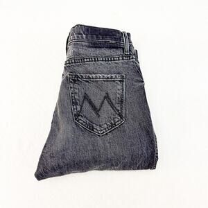 Mother Superior High Waisted Smokin' Double Heel On the Fly Denim Jeans Size 25